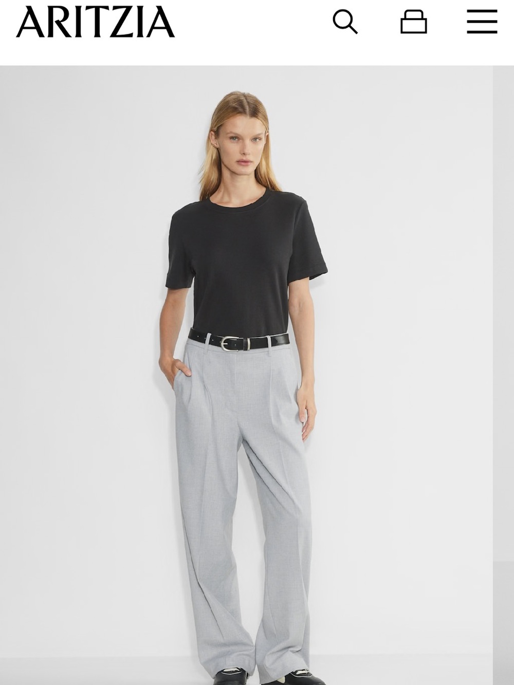 Aritzia The Effortless Pant (Re)fined